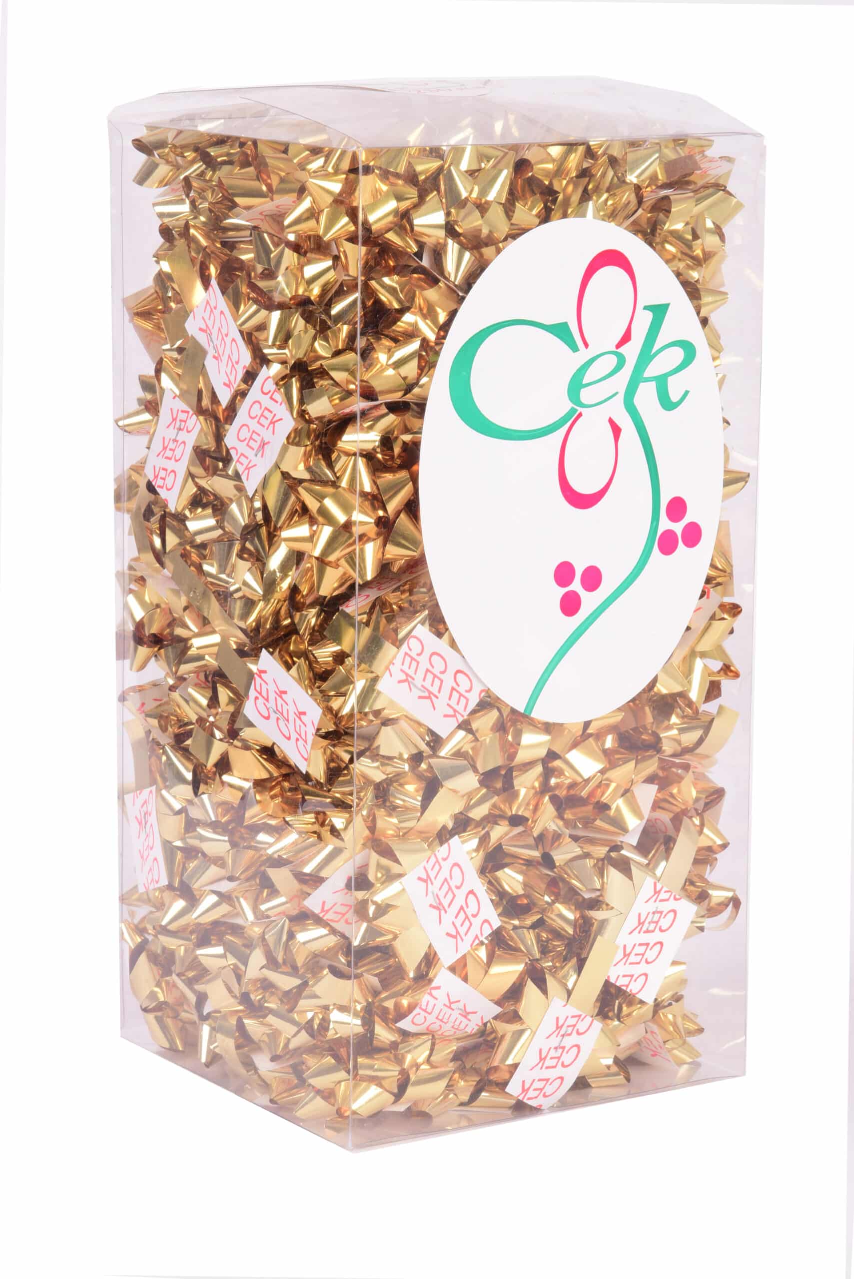 פרחי הדבקה מטאליים בצבע זהב מארז של 250יח 40שח scaled