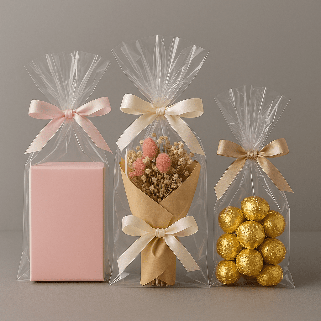 שקיות שקופות לאריזה