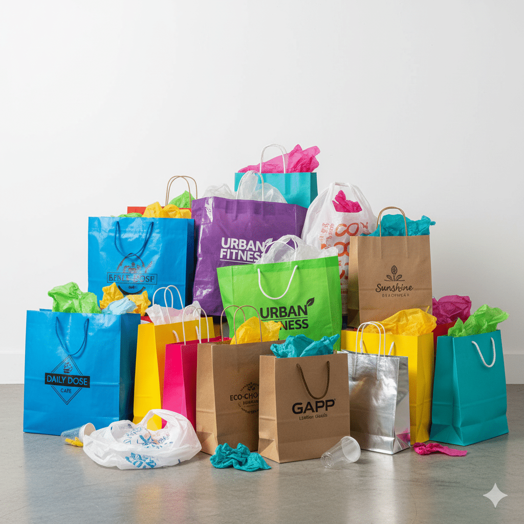 שקיות נייר וניילון